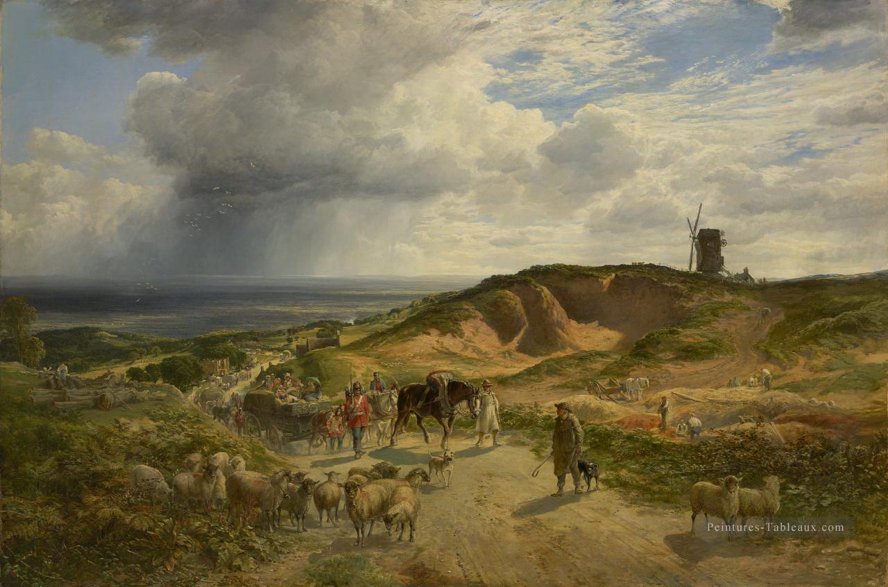 Le Weald de Kent Samuel Bough paysage Peintures à l'huile